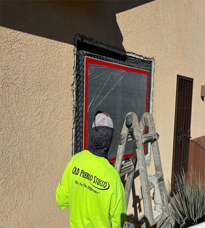 Our Stucco Repair Process